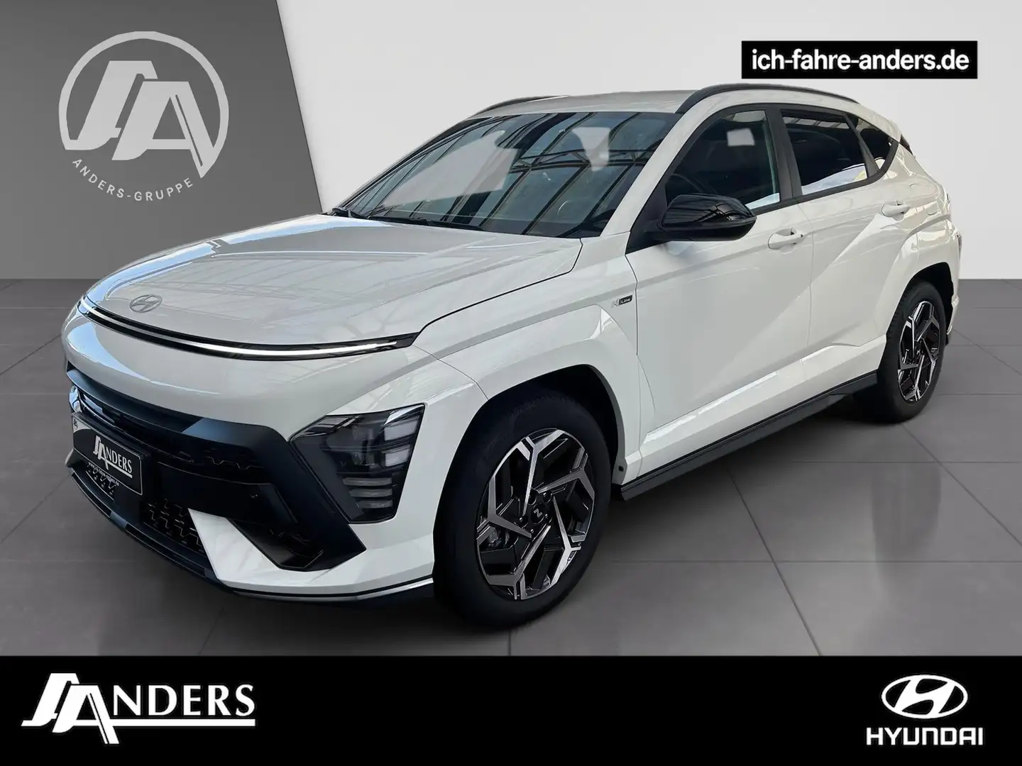 Hyundai KONA 1.6 GDI HEV N Line 2WD BOSE+360+LED+SHZ+ACC Weiß - 1