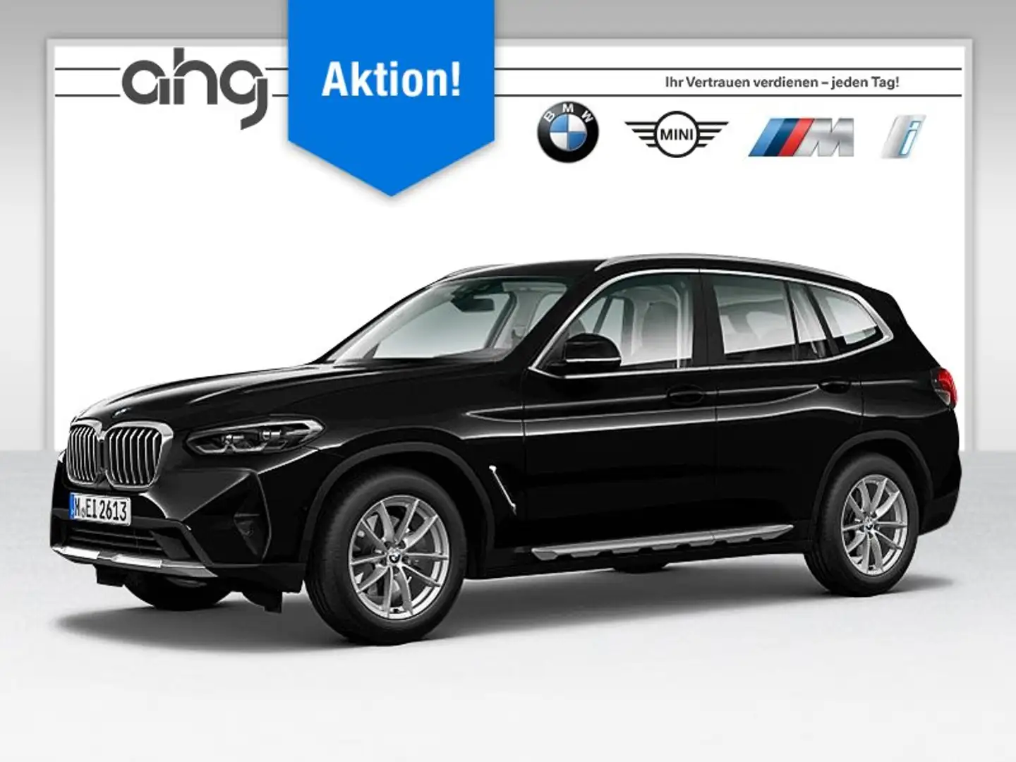 BMW X3 xDrive30d FACELIFT / RFK / NAVI / AHK - SONDERAKTI Black - 1