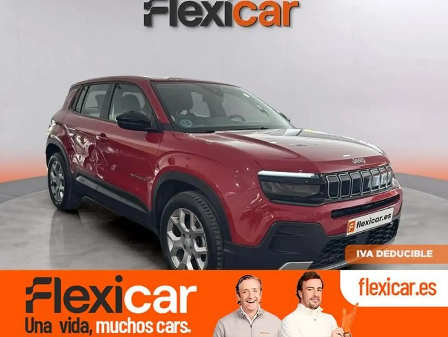 Jeep Avenger 1.2 Altitude 74KW Rojo - 1