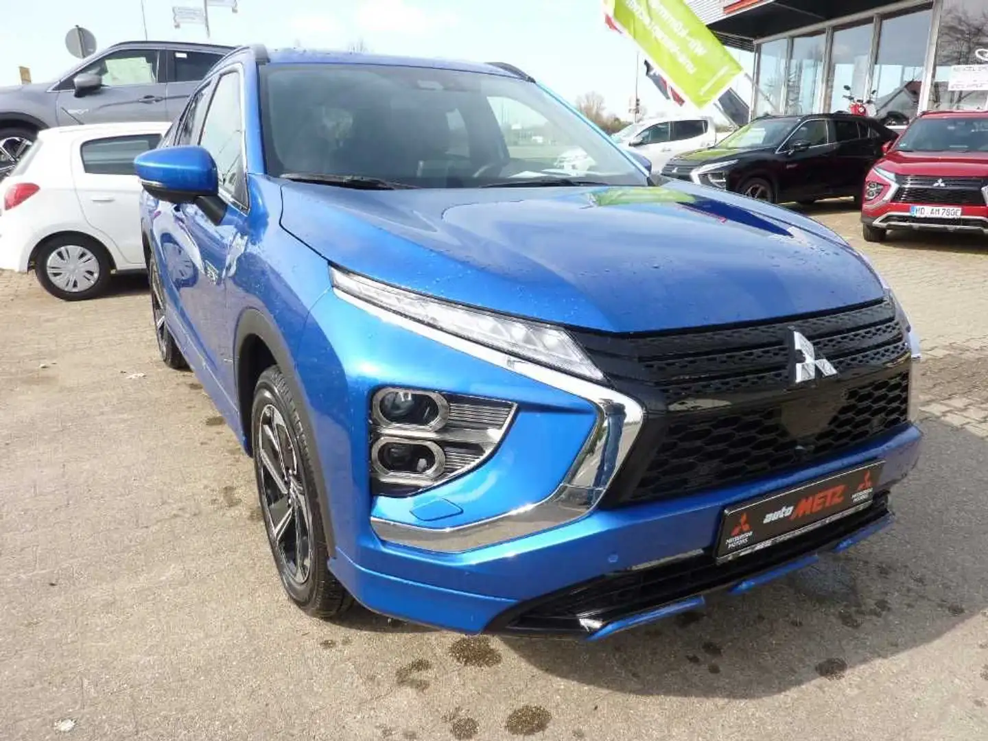 Mitsubishi Eclipse Cross PHEV 2,4 188PS 4WD Allwetter Blauw - 2