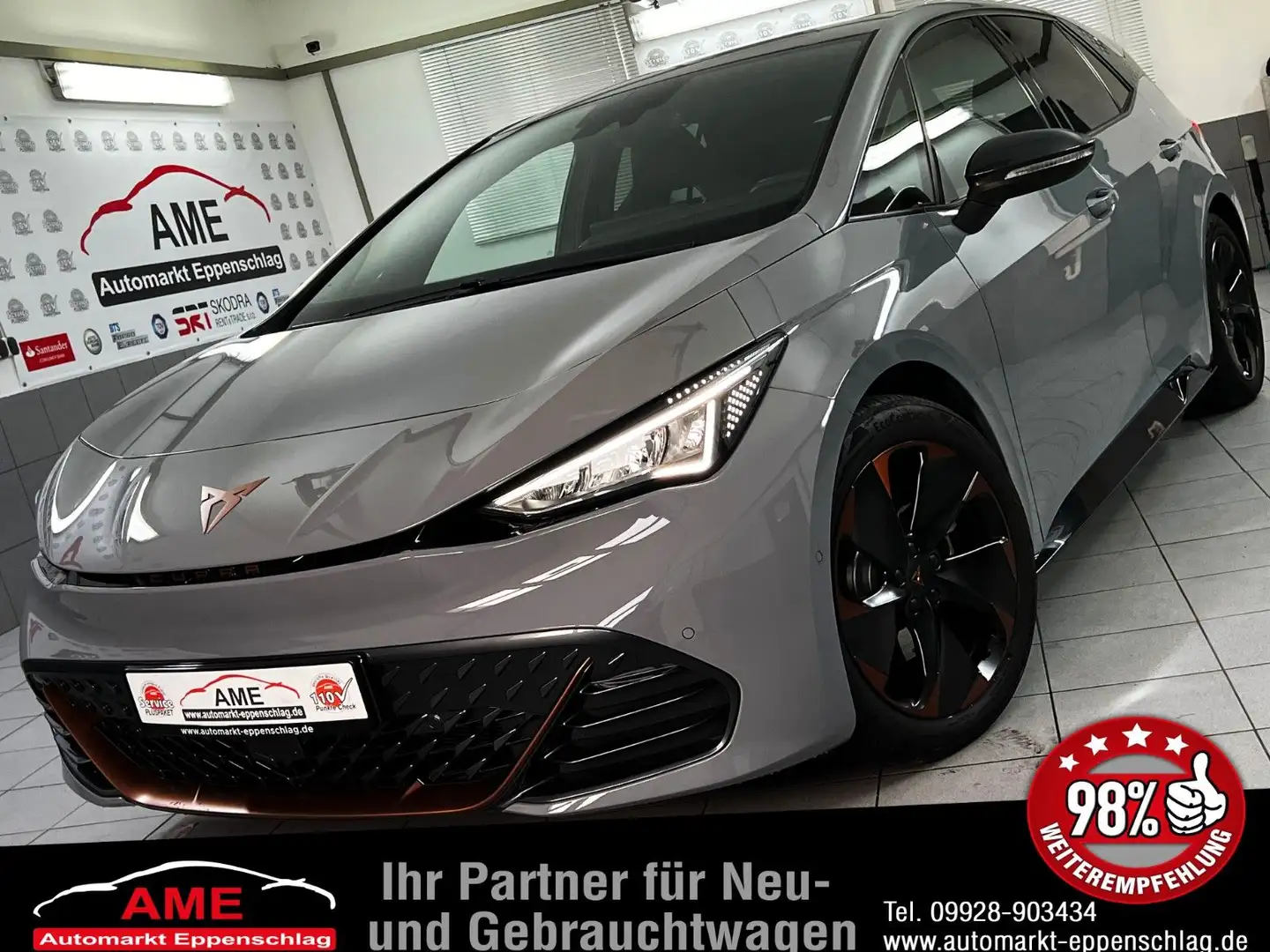 CUPRA Born 58 kWh 150 kW *Wärmepumpe|Virt.Cockpit* Gris - 1