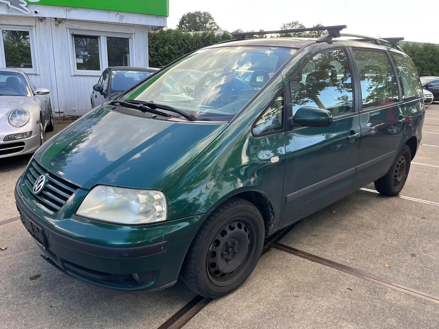 Volkswagen Sharan 1.9 TDI Diesel Klima Leder *kein Tüv* Grün - 1