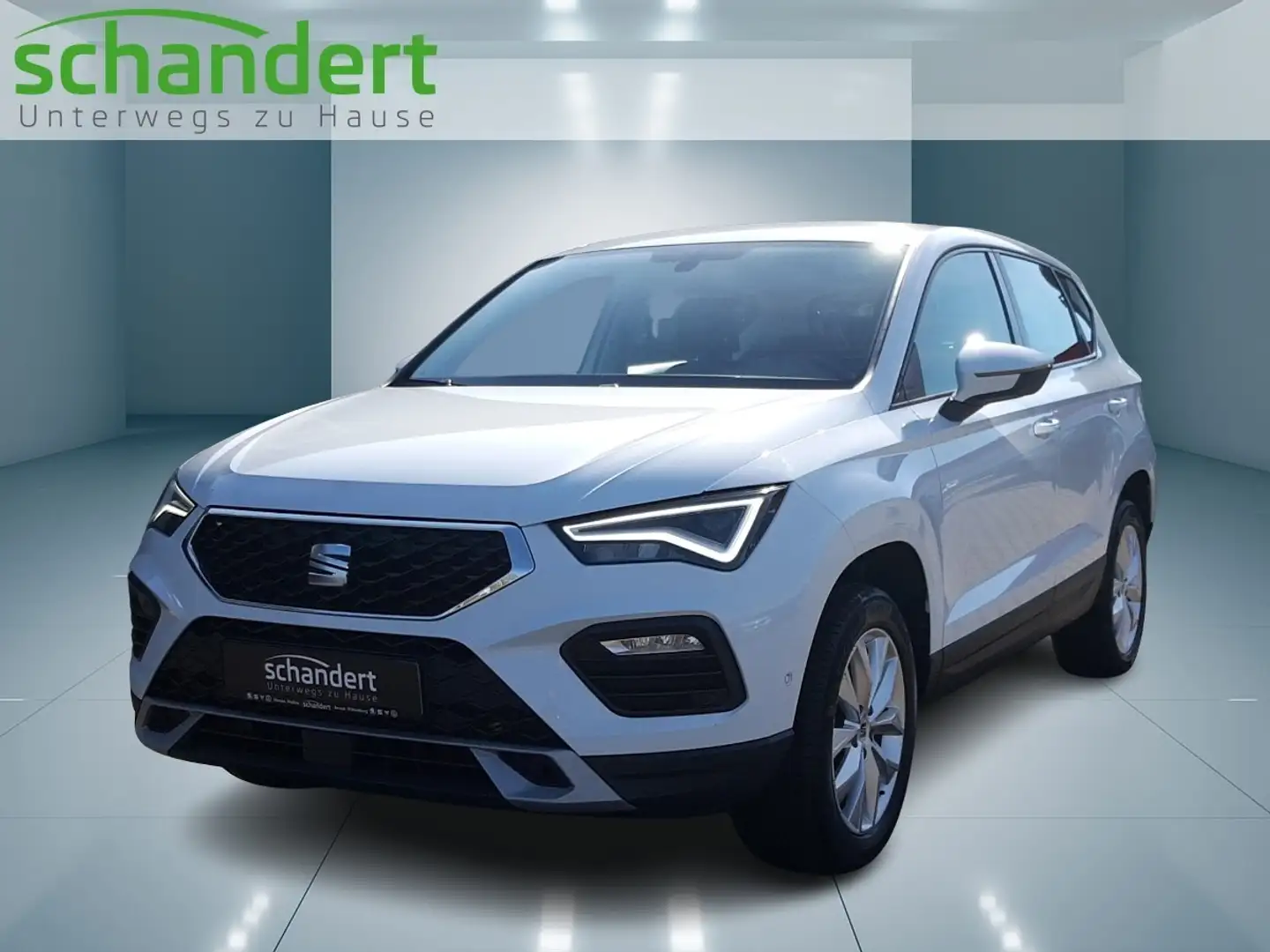 SEAT Ateca 1.5 TSI Style DSG LED Navi PLA Klimaautomatik Weiß - 1