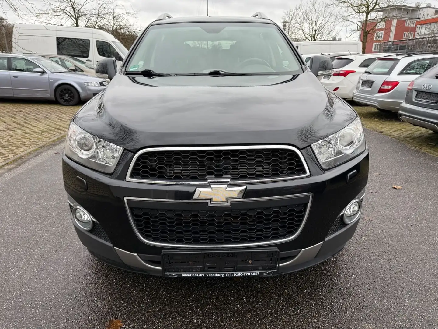 Chevrolet Captiva 2.2 D LTZ 4WD, 7 Sitzer! 3te Hand Schwarz - 2