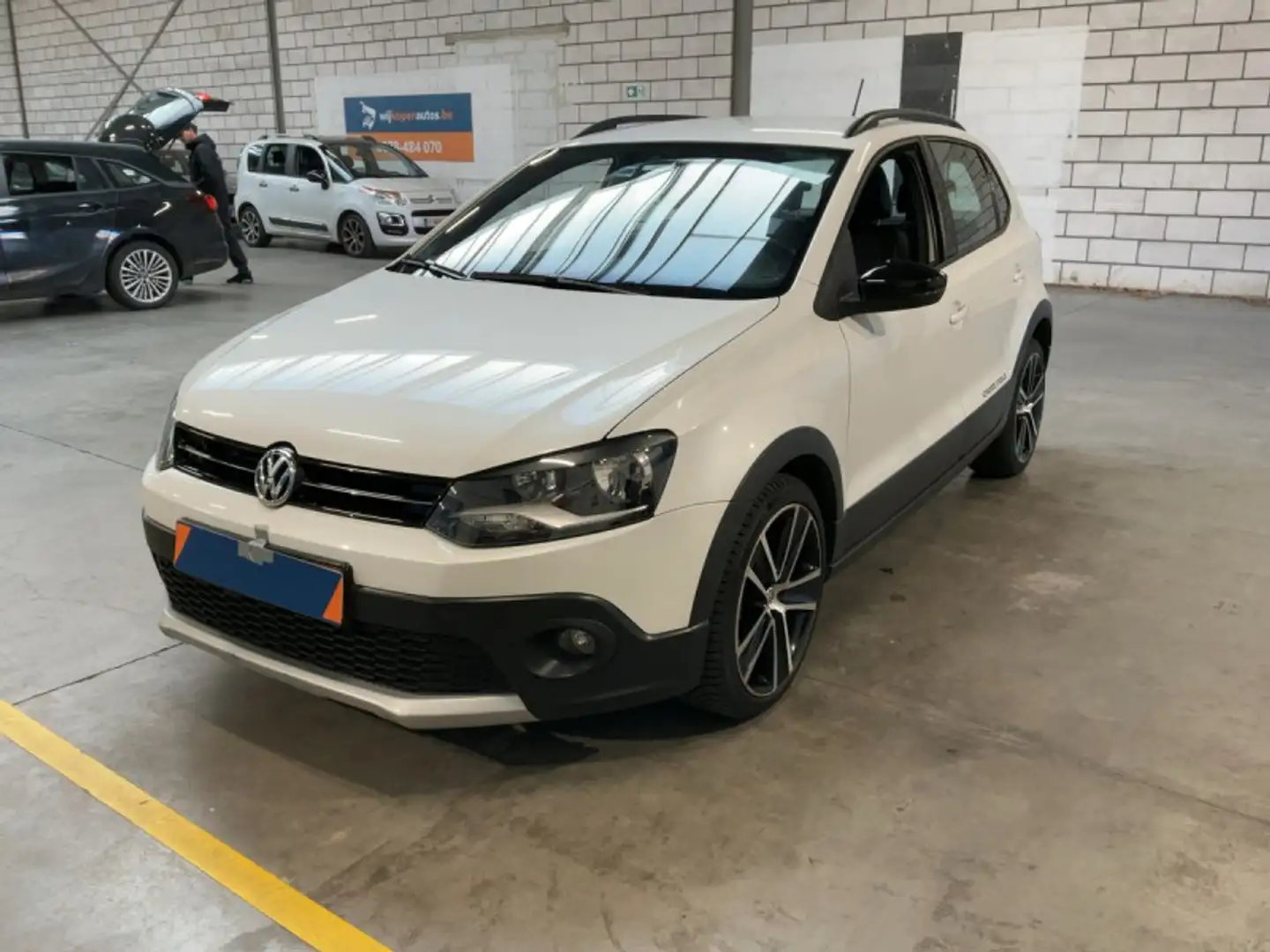 Volkswagen Polo 1.6 TDI 90CH FAP DSG7 5P Blanc - 1