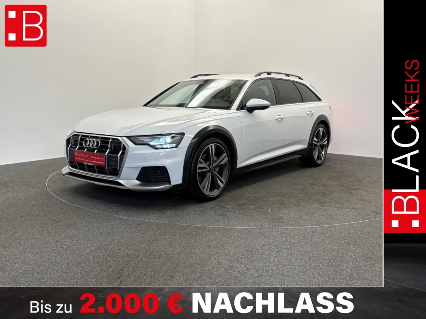 Audi A6 allroad 40 TDI qu S tronic LED 21 VIRTUAL AHK ACC NAVI PDC Weiß - 1