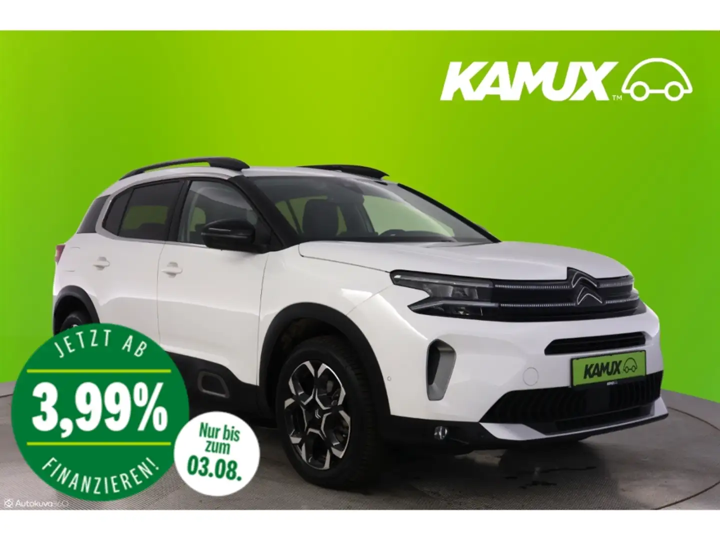 Citroen C5 Aircross 1.2PureTech Aut.Shine S&S+LED+NAVI Bianco - 1