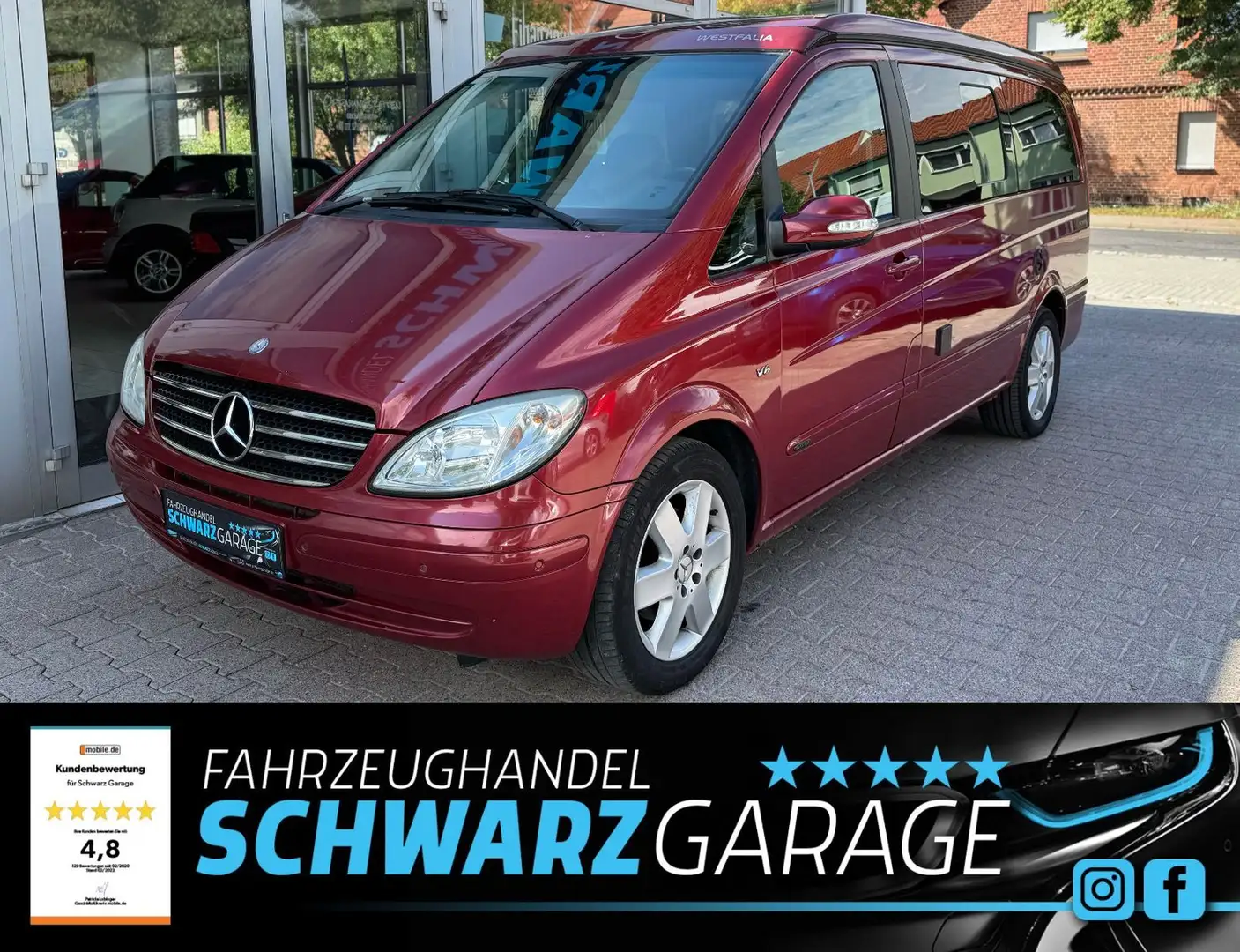 Mercedes-Benz Viano *MARCO-POLO*3.0 CDI V6* Červená - 1