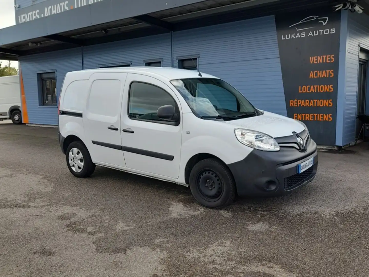 Renault Kangoo BLUE DCI 95 GRAND CONFORT 3 PLACES PRIX 8200 HT Blanc - 1