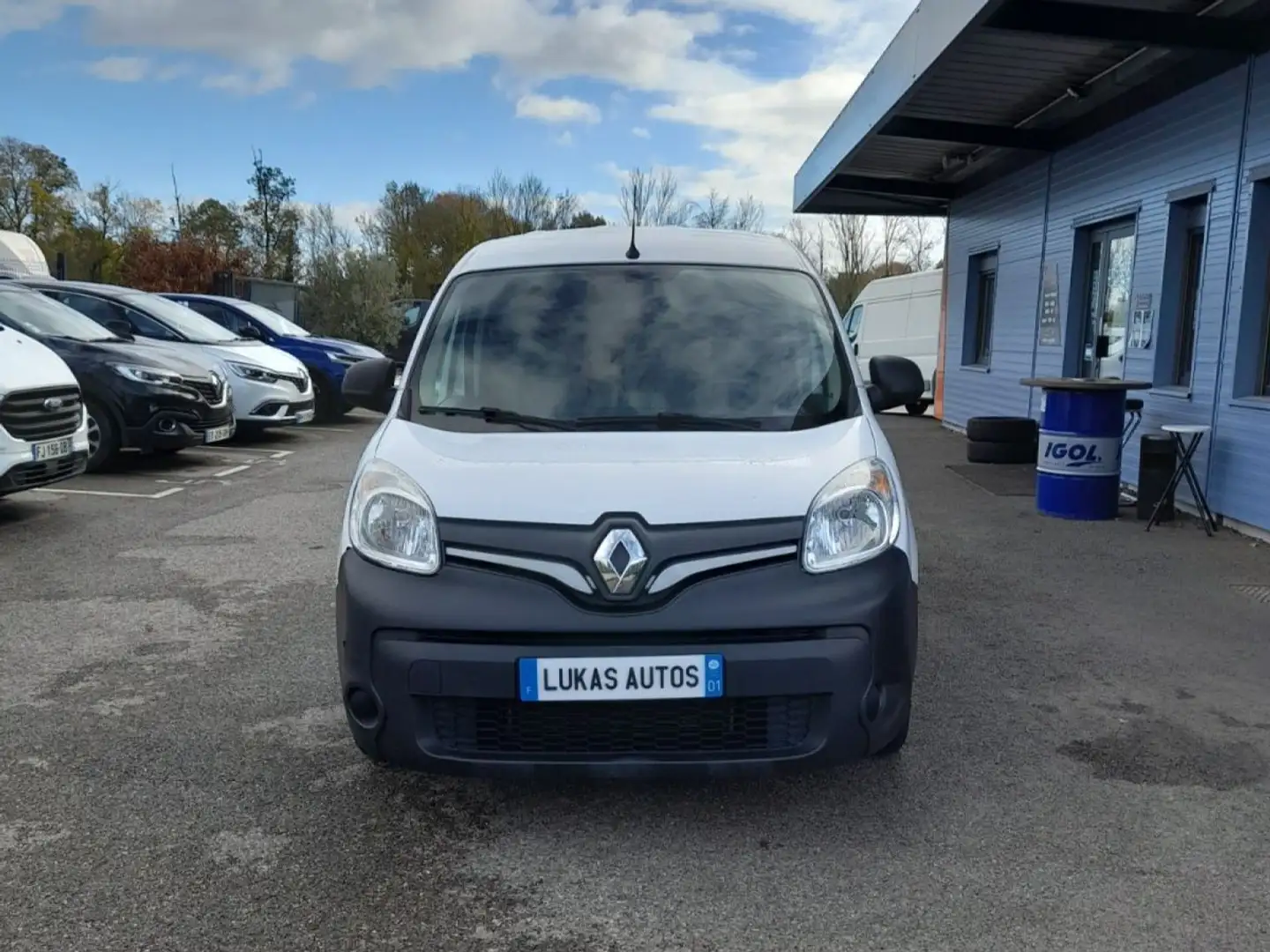 Renault Kangoo BLUE DCI 95 GRAND CONFORT 3 PLACES PRIX 8200 HT Blanco - 2