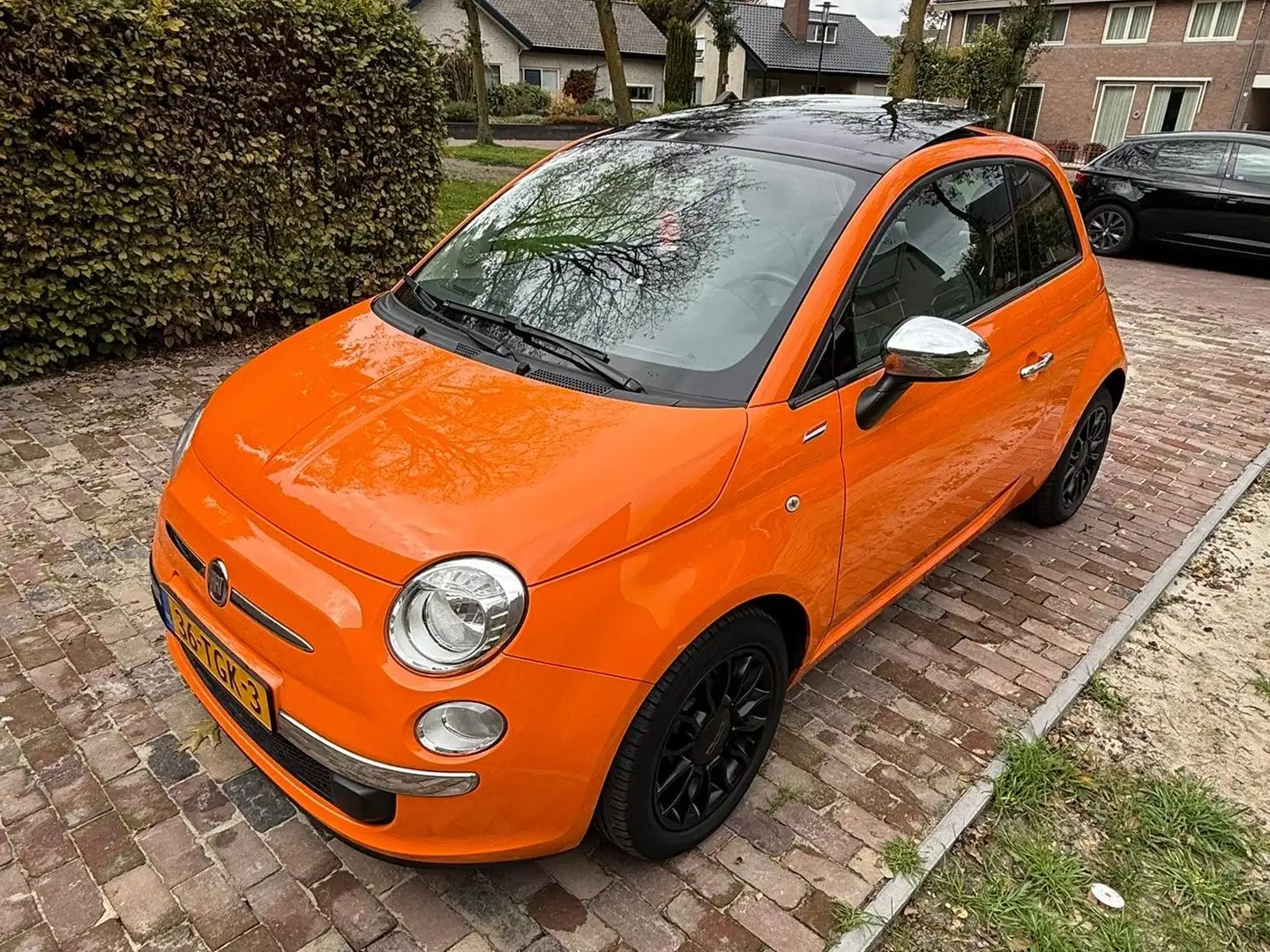 Fiat 500 500 0.9 TwinAir Lounge Oranje - 2
