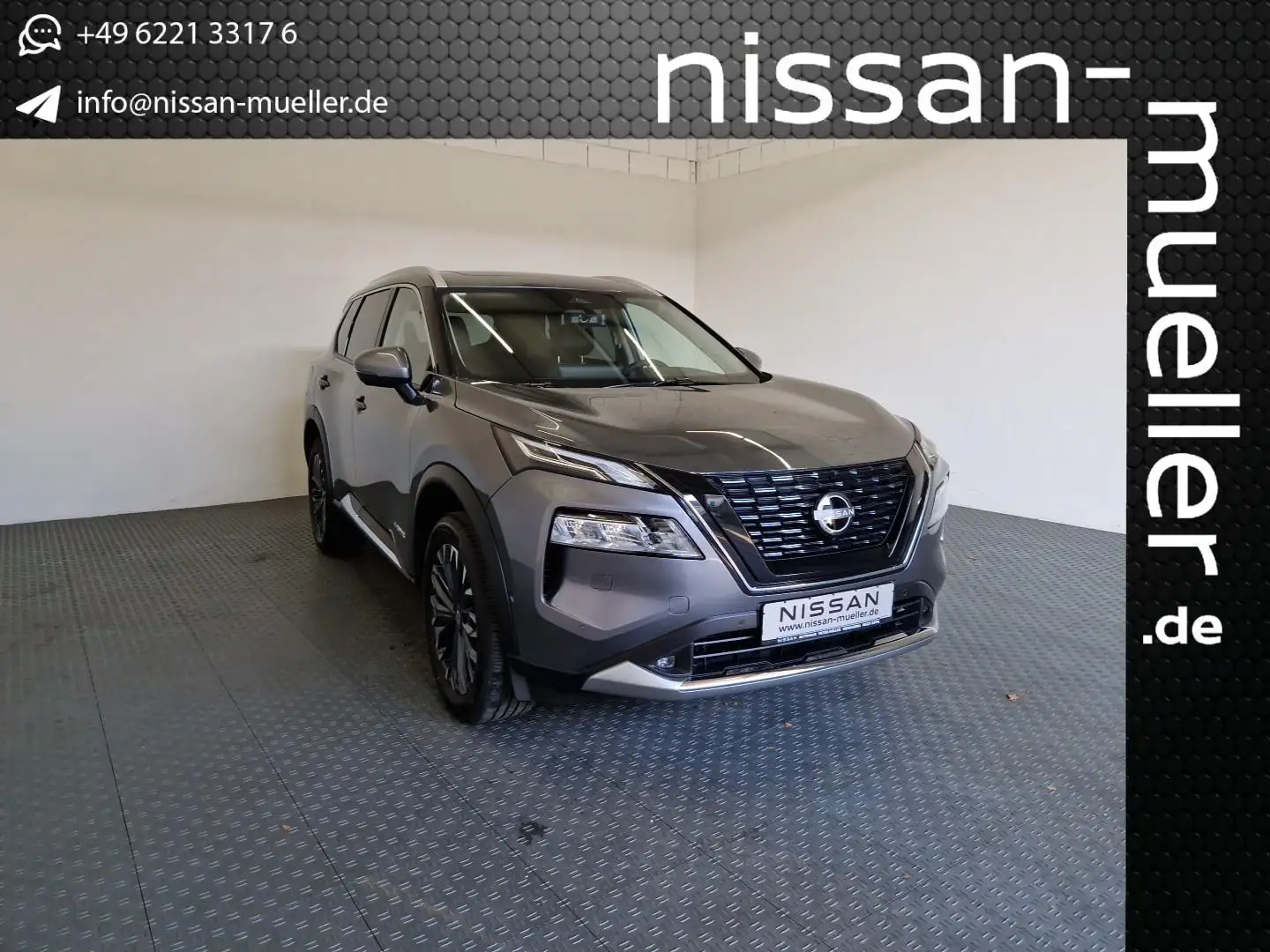 Nissan X-Trail 1.5 VC-T e-4ORCE 213PS 4x4 Tekna+ 5Sitze Grey - 1