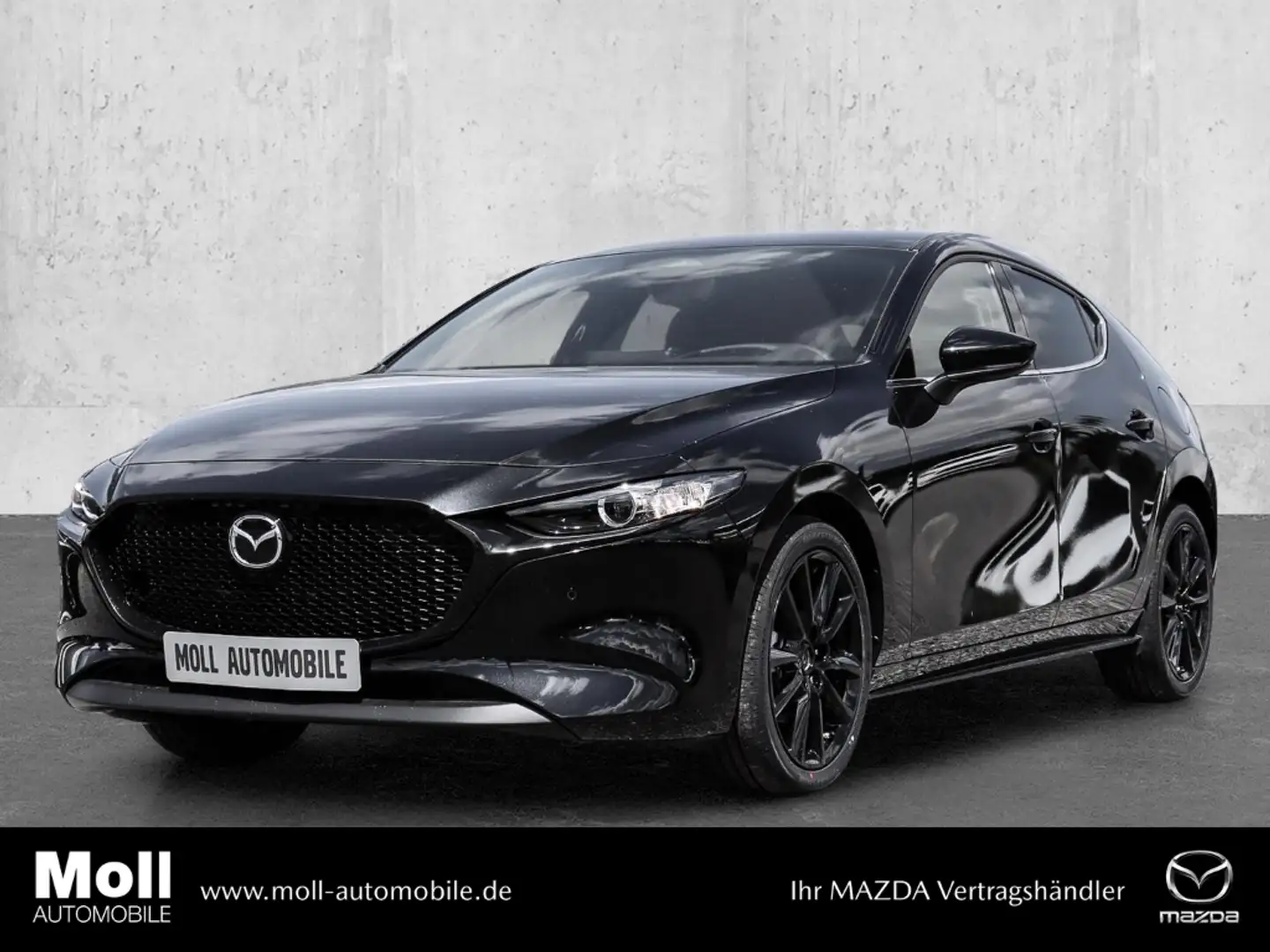 Mazda 3 2025 Nagisa 2.5L e-SKYACTIV G 140ps 6MT FWD Чорний - 1