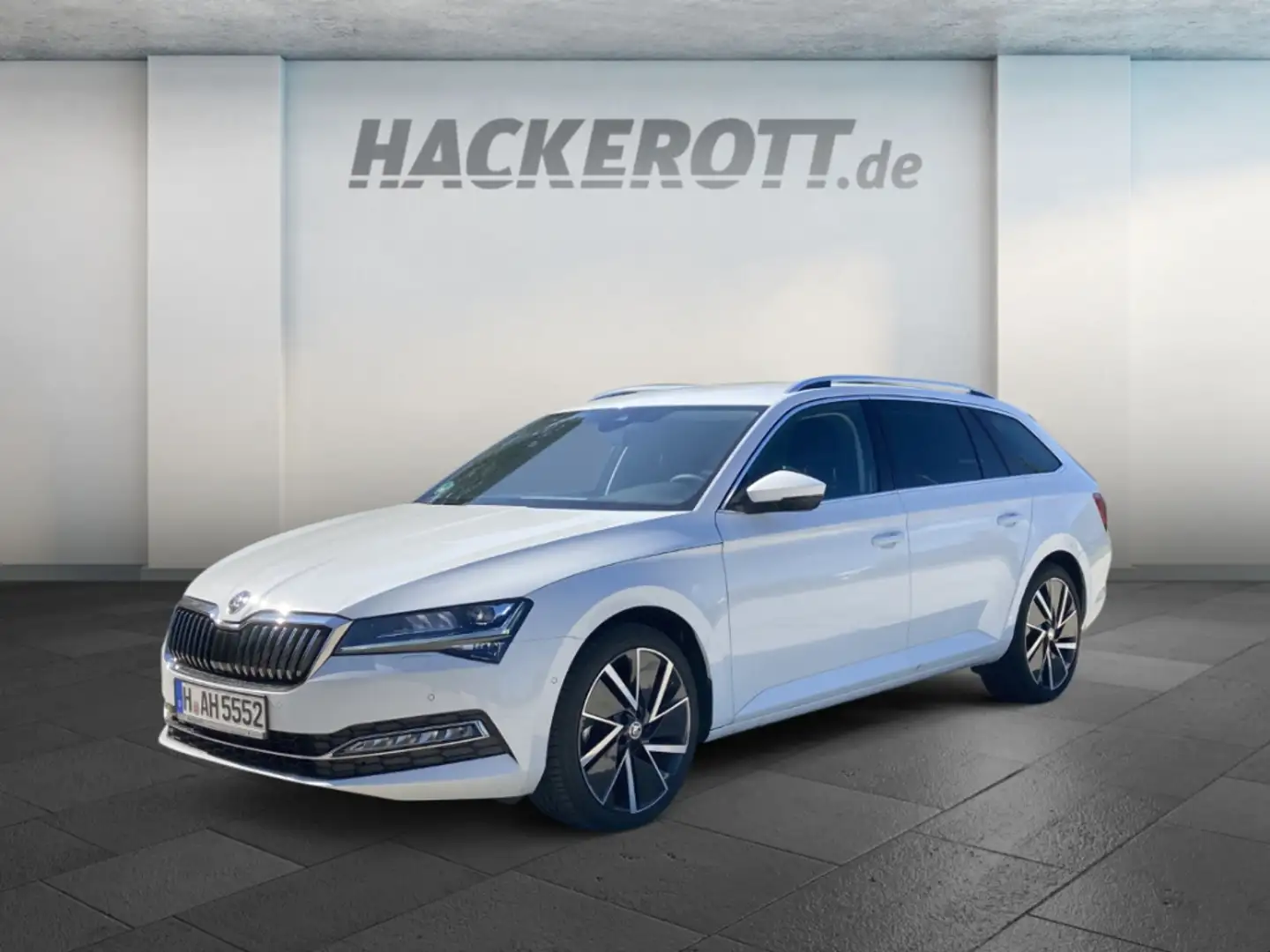 Skoda Superb Combi Style 2.0 TDI DSG ACC Navi Kamera Weiß - 2