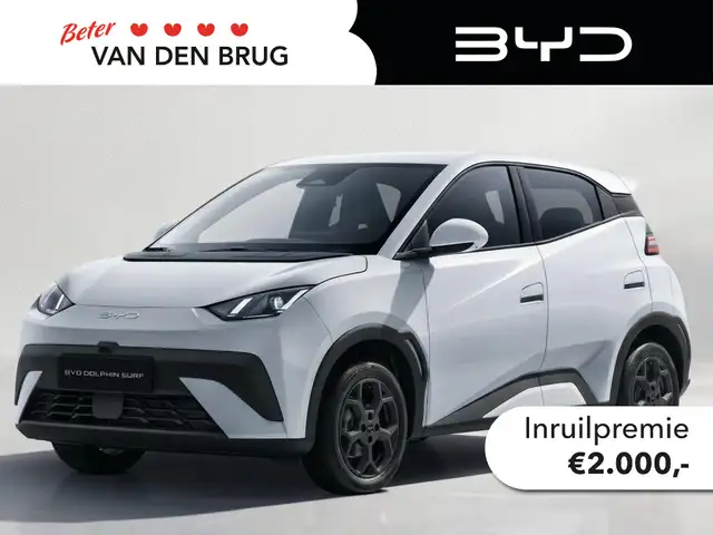 BYD Dolphin Surf Comfort 43 kWh MY 2026 | Skiing White | 5 Zitplaat