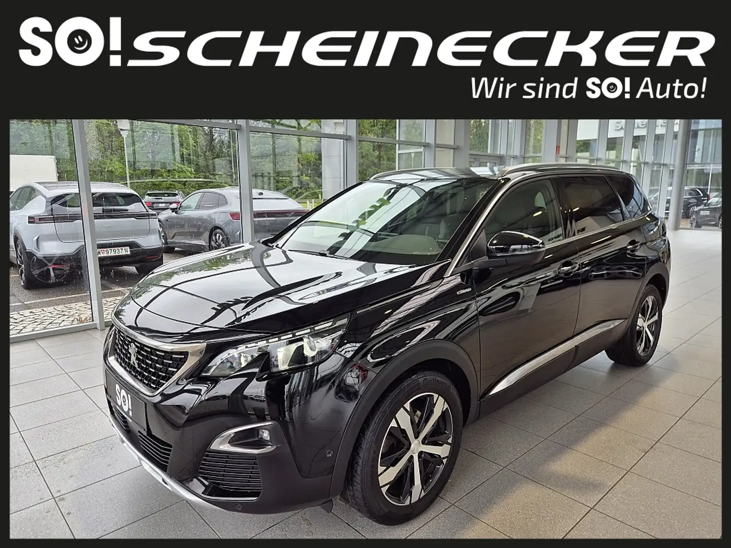 Peugeot 5008 1,6 PureTech 180 S&S GT Line EAT8 Aut. Noir - 2