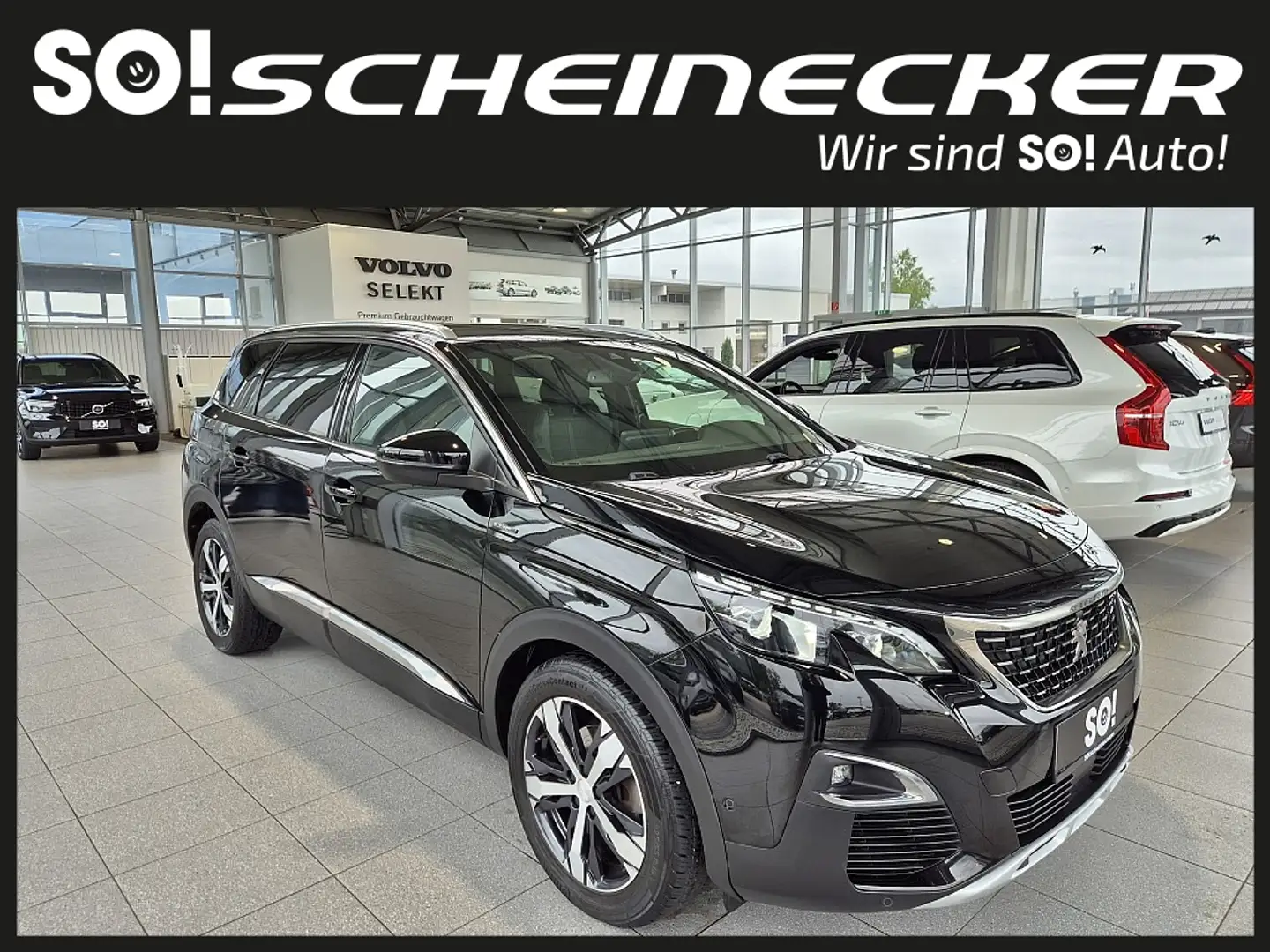 Peugeot 5008 1,6 PureTech 180 S&S GT Line EAT8 Aut. Noir - 1