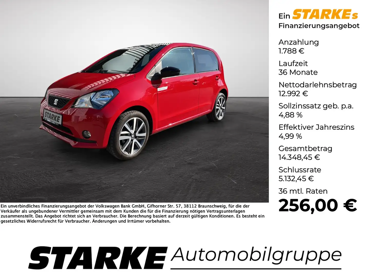 SEAT Mii electric Edition Power Charge Rot - 1