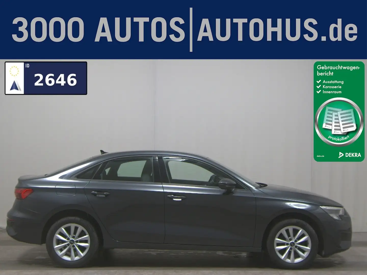 Audi A3 Lim. 30 TDI Navi LED Virtual+ B&O Sportsitze Gris - 1