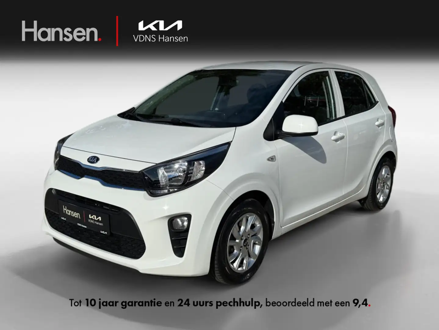 Kia Picanto 1.0 MPi DynamicLine I Navi I Carplay I LM-Velgen I Blanc - 1
