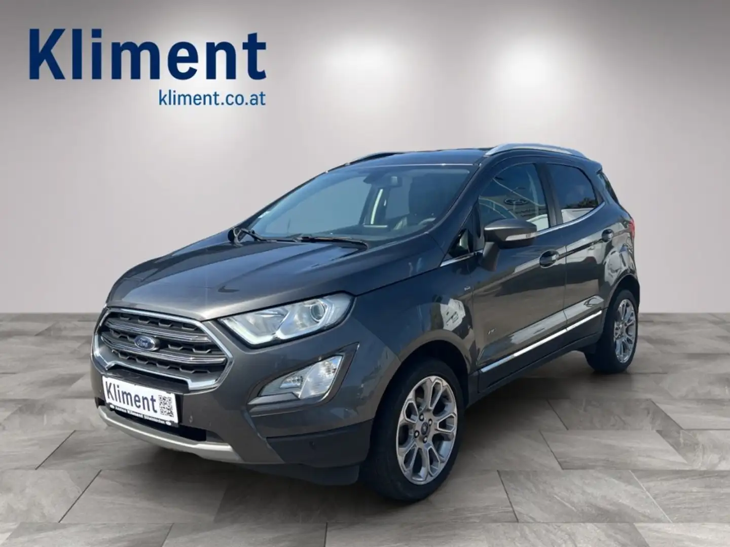 Ford EcoSport Titanium AWD 1,5 Ecoblue Grau - 1