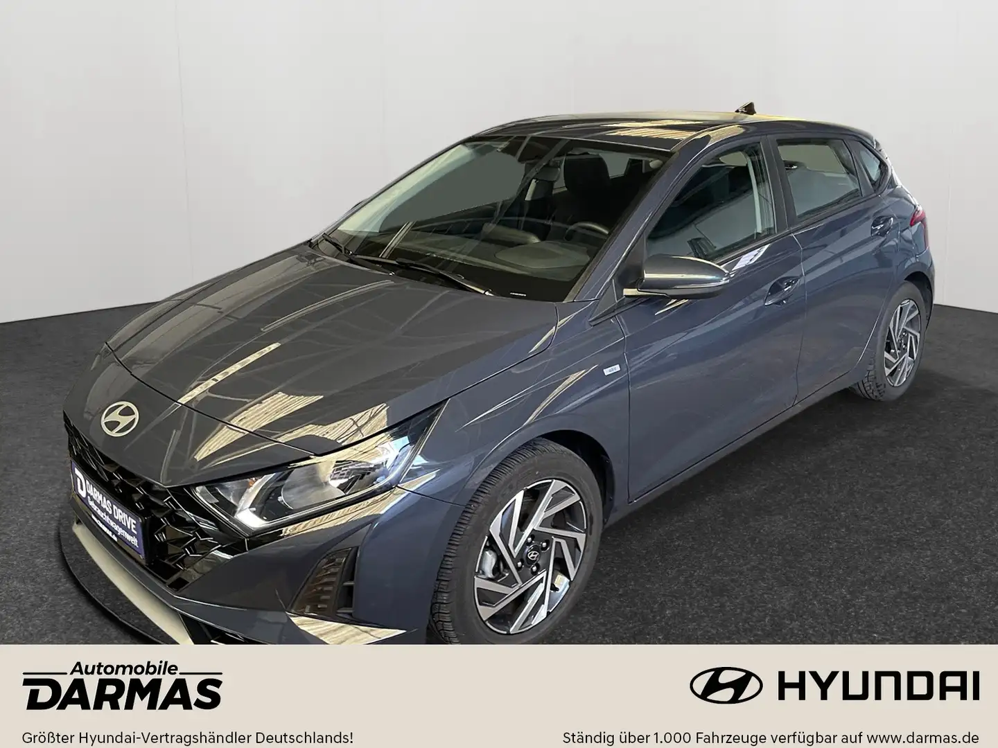 Hyundai i20 i20 1.0 Turbo Trend Klimaaut. Navi Apple TOP Gris - 1