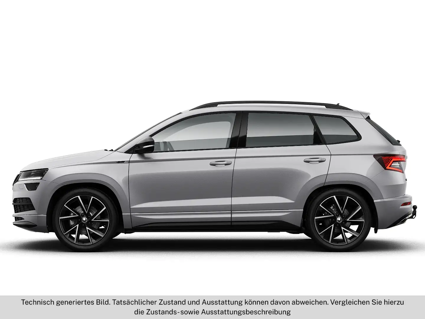 Skoda Karoq 4x4 SPORTLINE TSI DSG Silber - 2