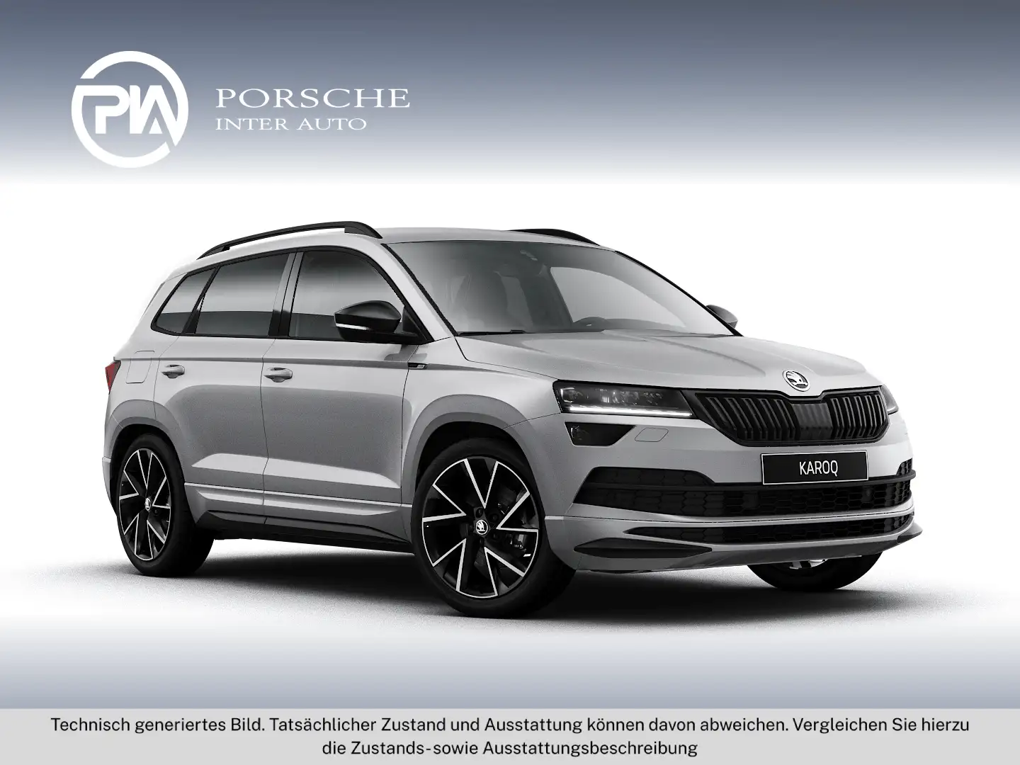 Skoda Karoq 4x4 SPORTLINE TSI DSG Silber - 1
