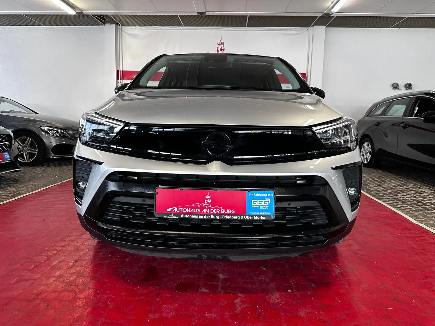 Opel Crossland X GS Line  *1. Hd. + SHgpfl. + LED + Kamera Silber - 2