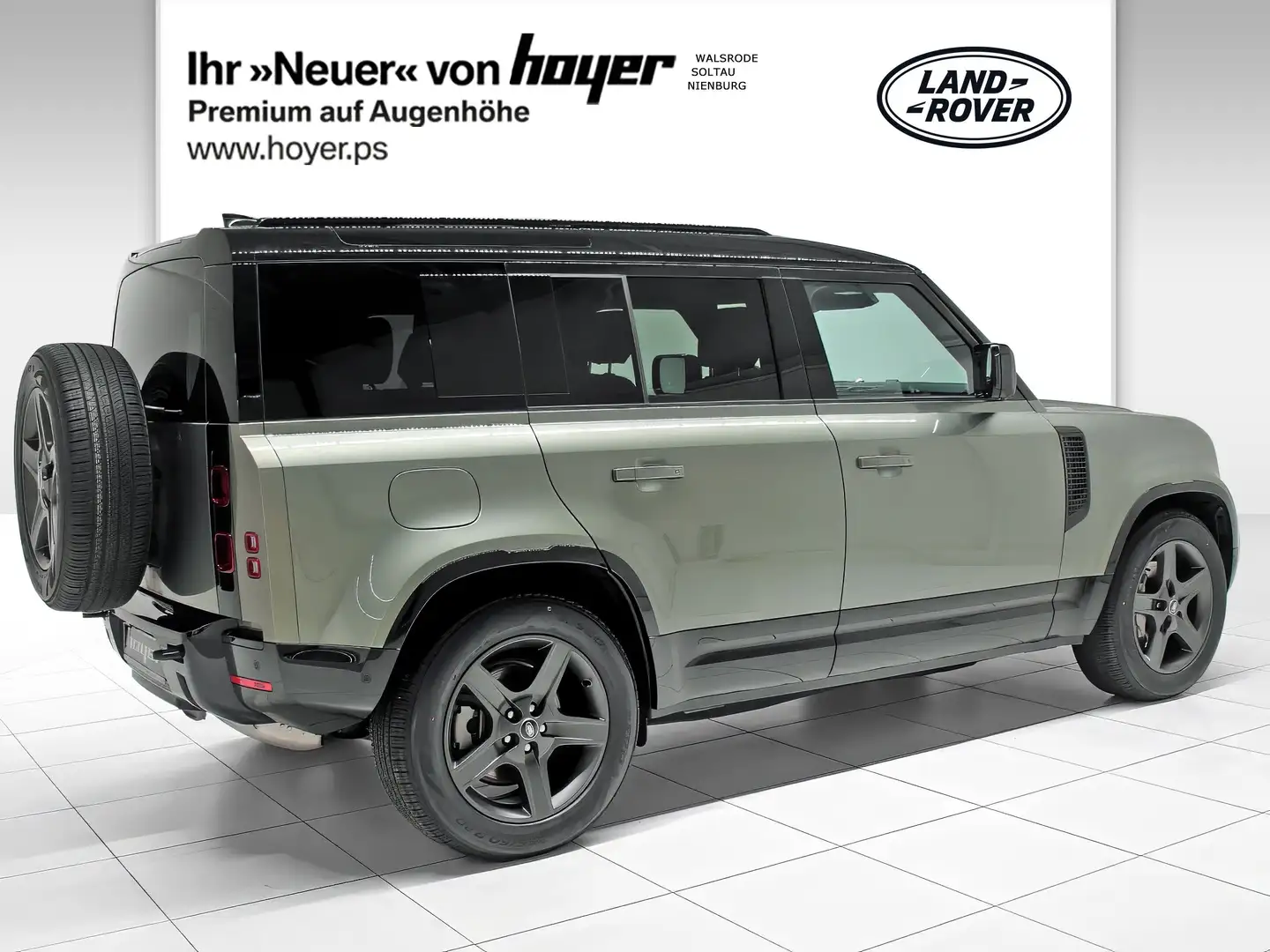 Land Rover Defender 110 D300 X-Dynamic SE AHK Pano HUD DAB Grün - 2