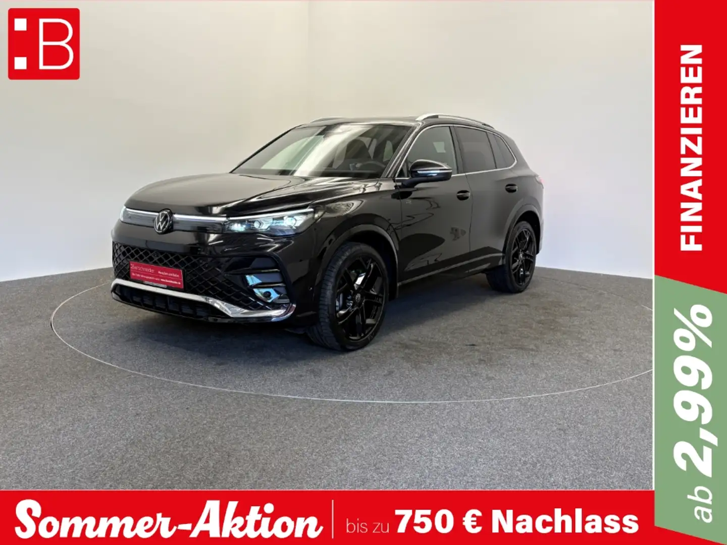 Volkswagen Tiguan 2.0 TDI DSG Neues Modell R-Line IQ-LIGHT COCKPIT P Schwarz - 1