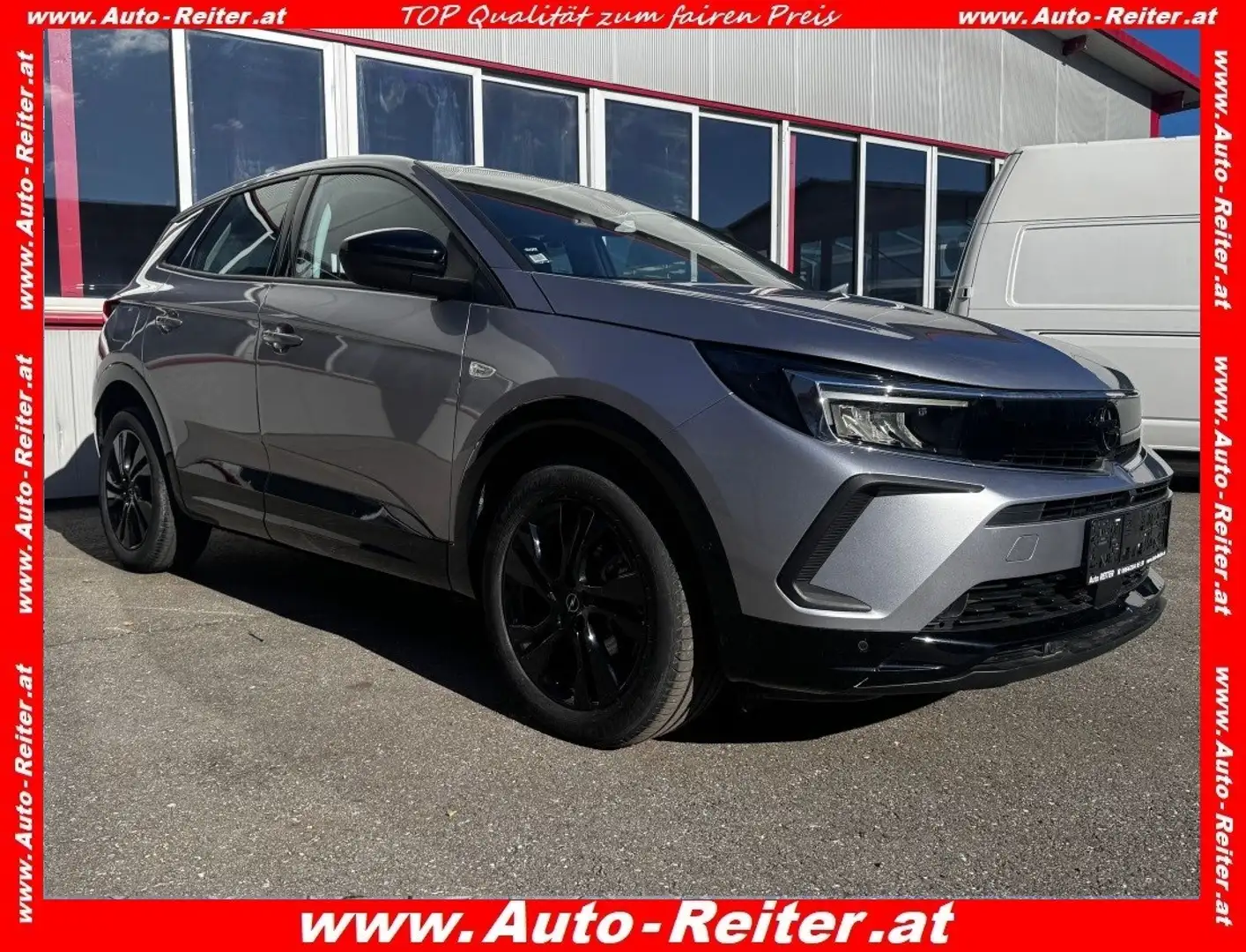 Opel Grandland 1,5 D GS Start/Stop Aut: *LED, NAVI, TEILLEDER,... Grijs - 1