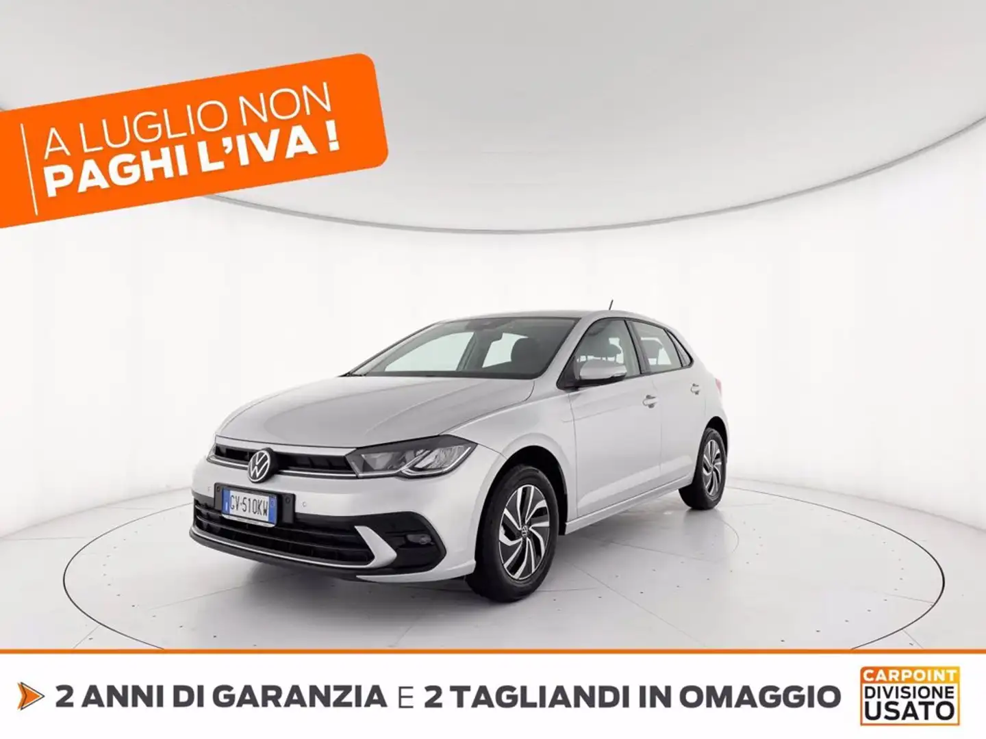Volkswagen Polo 1.0 tsi life 95cv dsg Grigio - 1