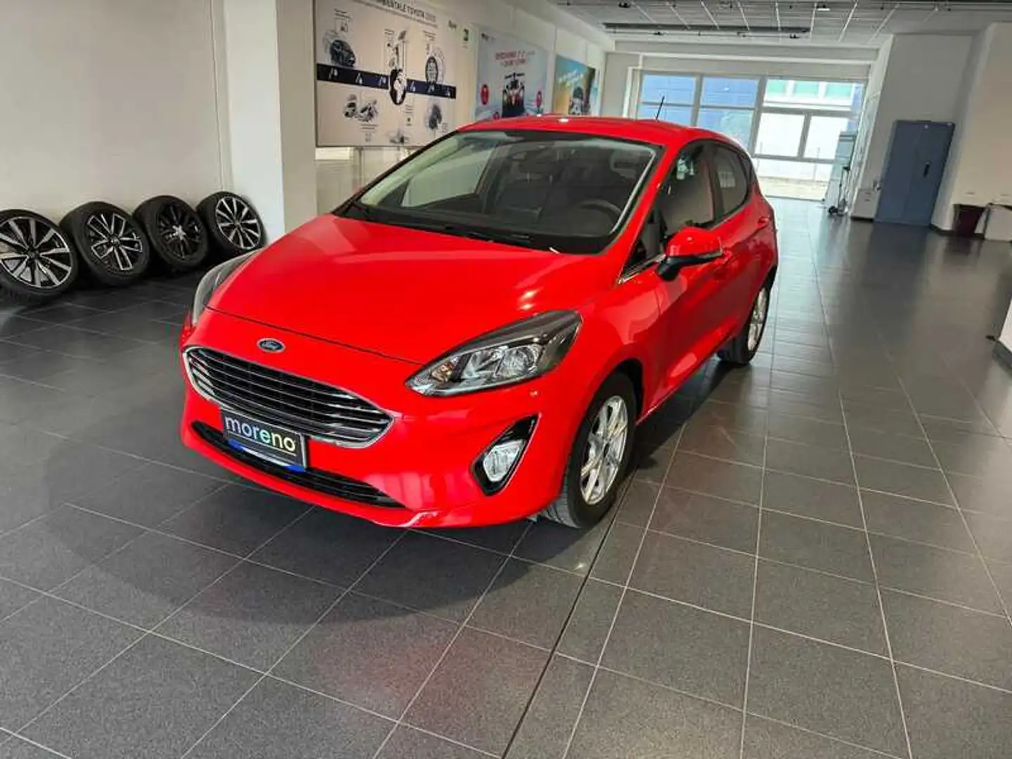 Ford Fiesta 1.0 ecoboost hybrid Titanium s&s 125 CV my20.75 Rosso - 1