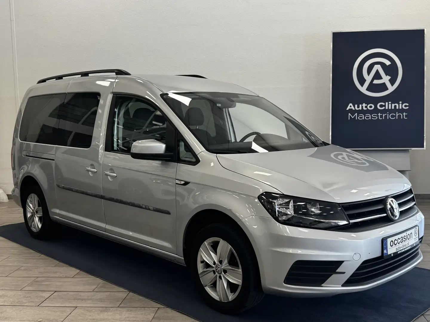 Volkswagen Caddy Maxi 1.4 TSI | 7-PERSOONS | NAVI | CRUISE | PDC | Silber - 1