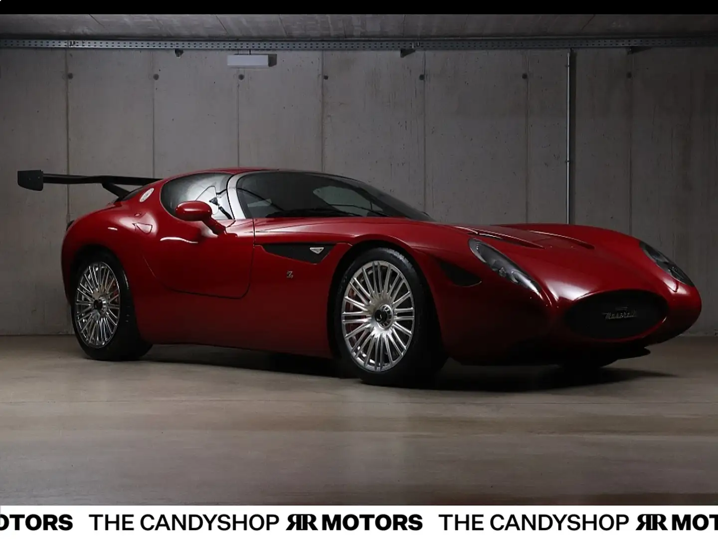 Maserati Zagato Mostro *Nr5of5*Sterling Moss*Straßenzula... Rojo - 1