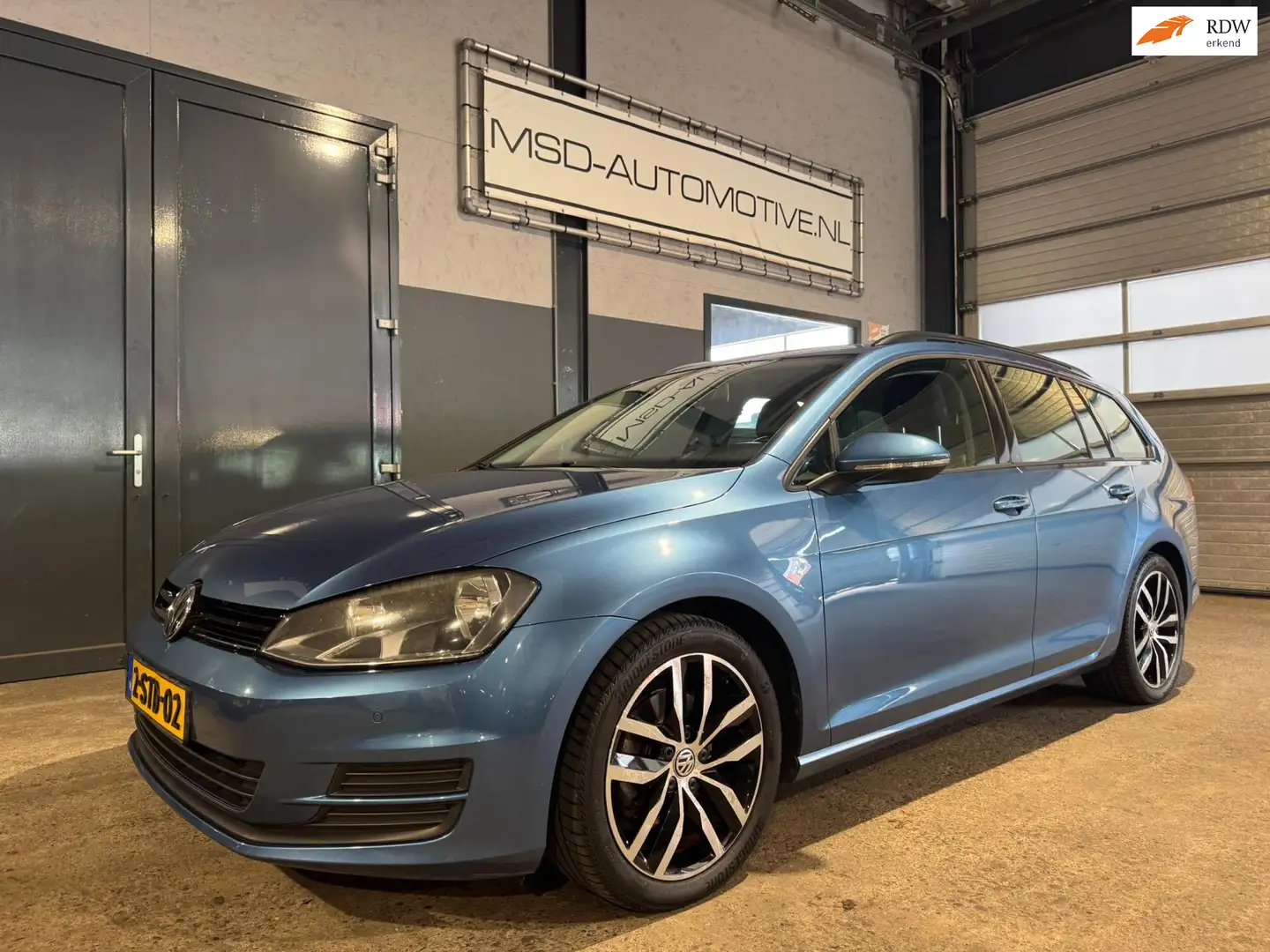 Volkswagen Golf Variant 1.4 TSI Comfortline|compleet onderh.|NAP|PDC|Cruis Blauw - 1