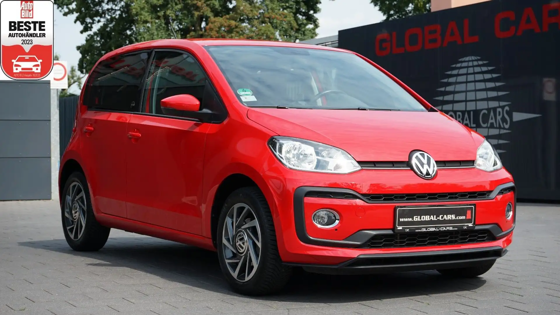 Volkswagen up! UP! 1.0 SOUND*WOODSTOCK ALU*SITZHEIZUNG*90 PS* Rouge - 1