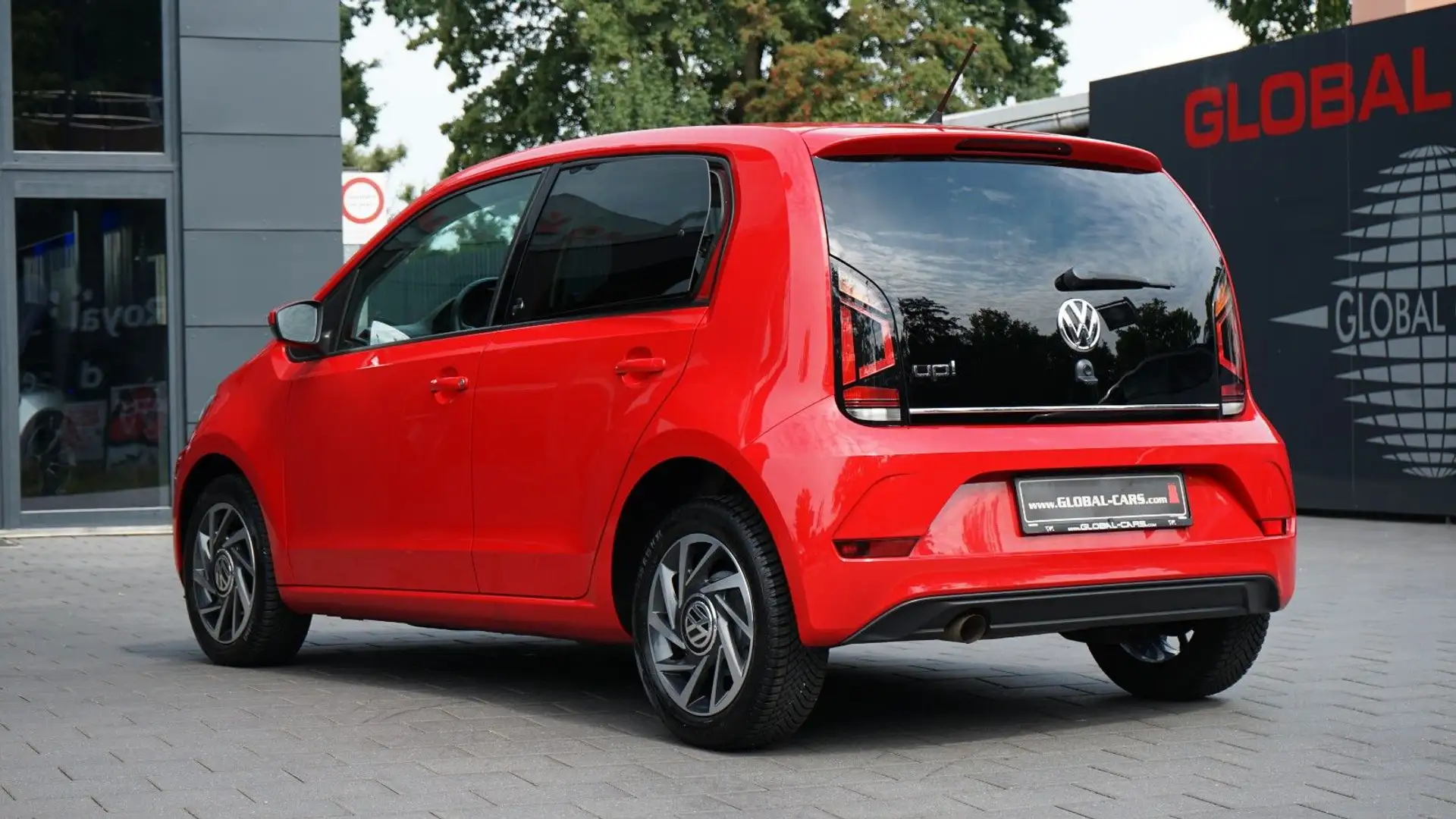 Volkswagen up! UP! 1.0 SOUND*WOODSTOCK ALU*SITZHEIZUNG*90 PS* Rouge - 2
