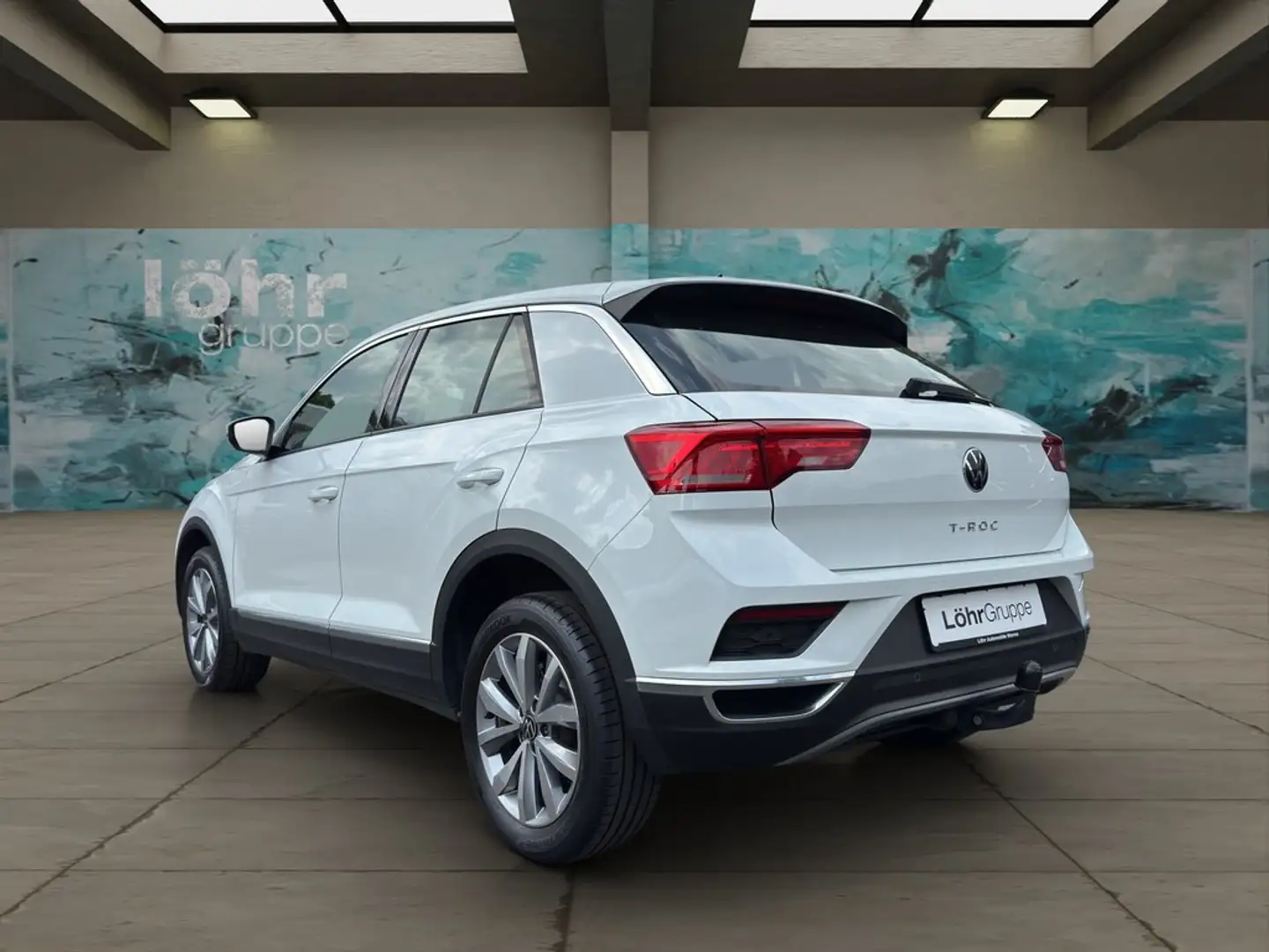 Volkswagen T-Roc 1.0 TSI Style *AHK*KAMERA*LED*SITZHEIZUNG* Weiß - 2