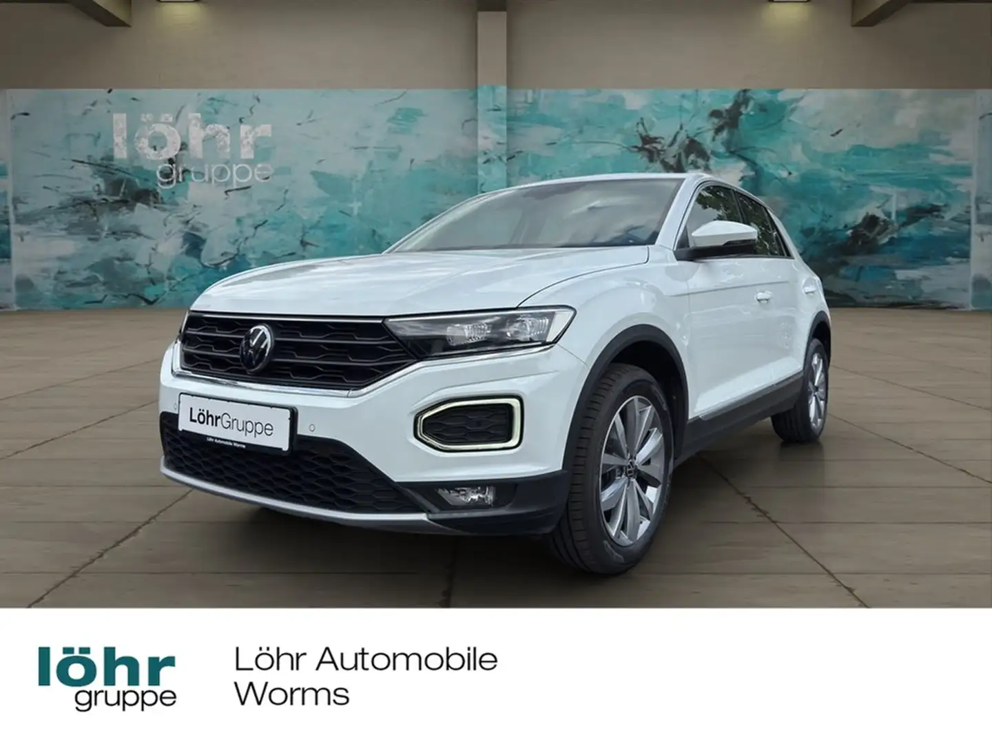 Volkswagen T-Roc 1.0 TSI Style *AHK*KAMERA*LED*SITZHEIZUNG* Weiß - 1