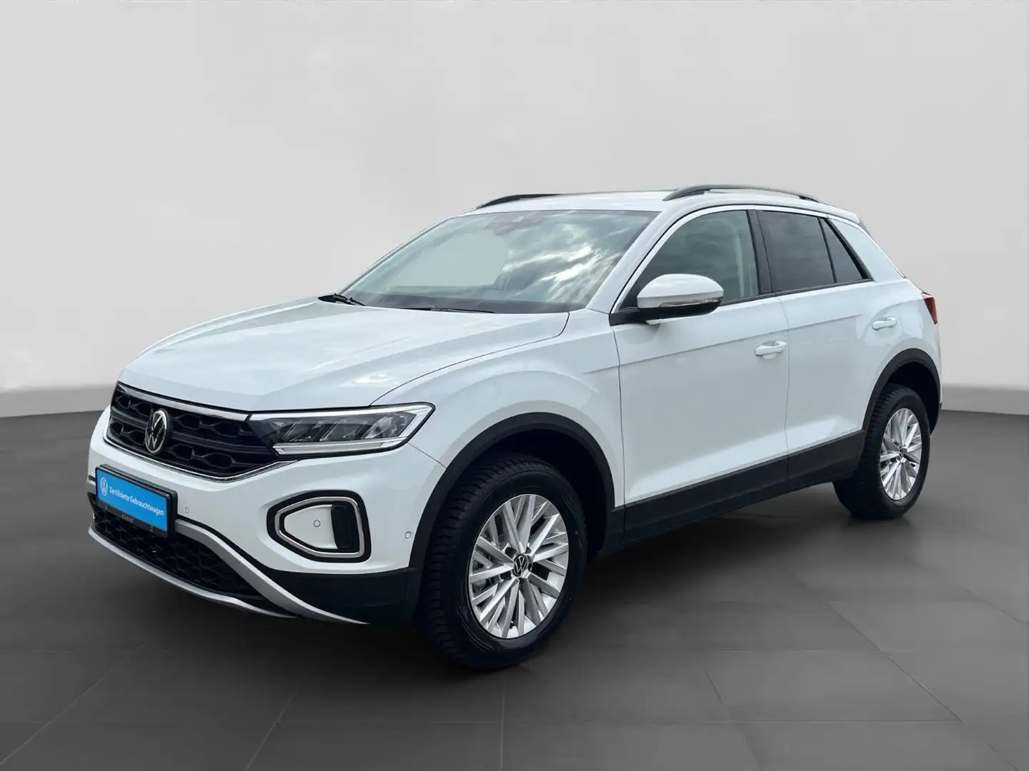 Volkswagen T-Roc T-ROC Life 1.0 TSI | LED ACC DAB PDC APP-CONNECT Blanc - 2