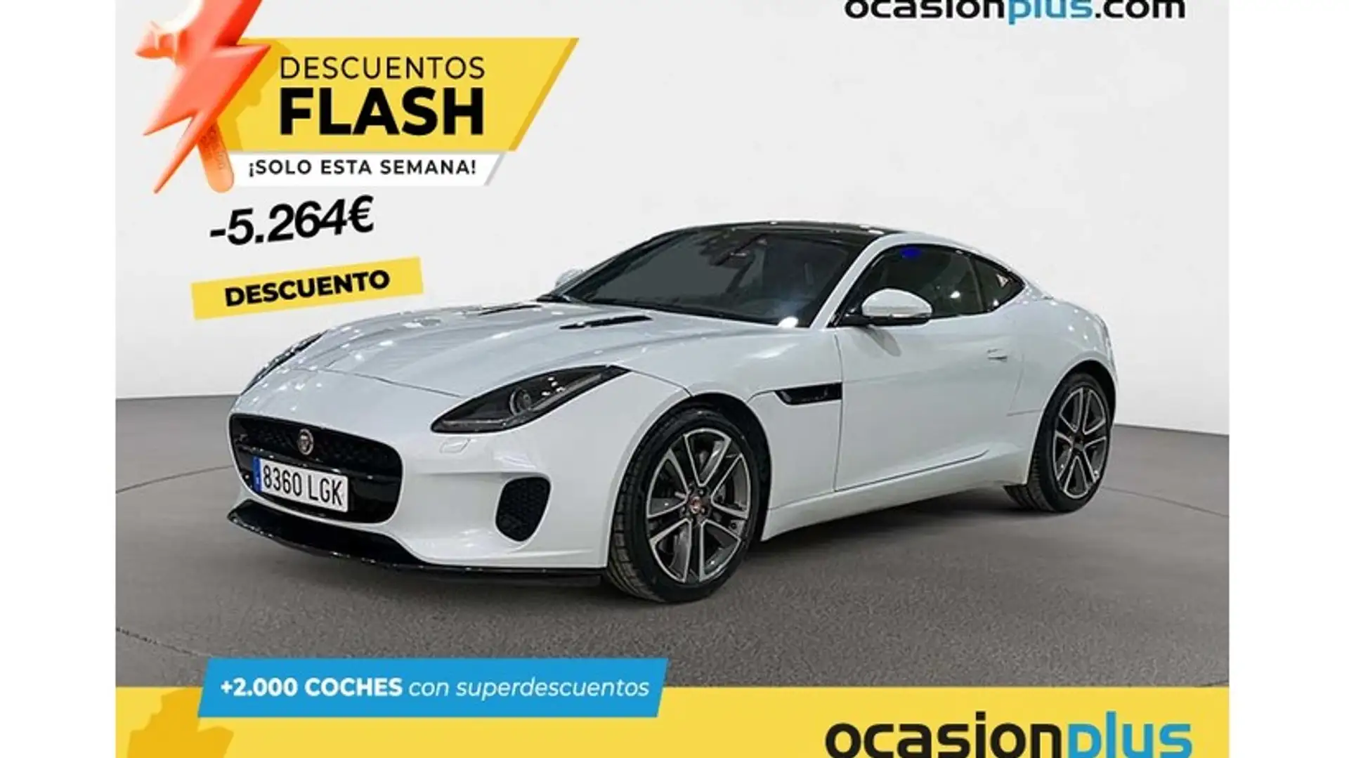 Jaguar F-Type Coupé 2.0 I4 Aut. 300 Blanco - 1