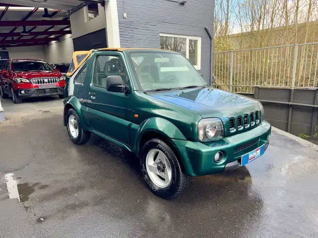 Suzuki Jimny Cabrio 1.3i 16v Evergreen " car-pass " depuis neuf
