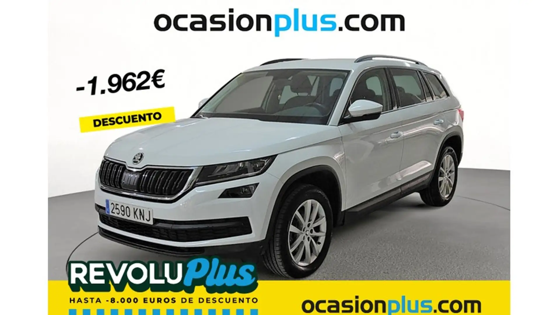 Skoda Kodiaq 2.0TDI AB tech Ambition 4x2 DSG 110kW Blanco - 1