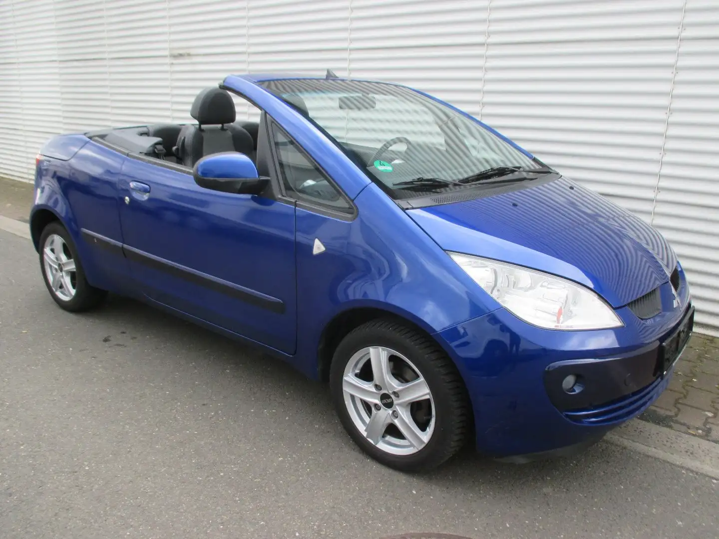 Mitsubishi Colt CZC Cabrio E Dach, Klima, SHZ, Bleu - 1