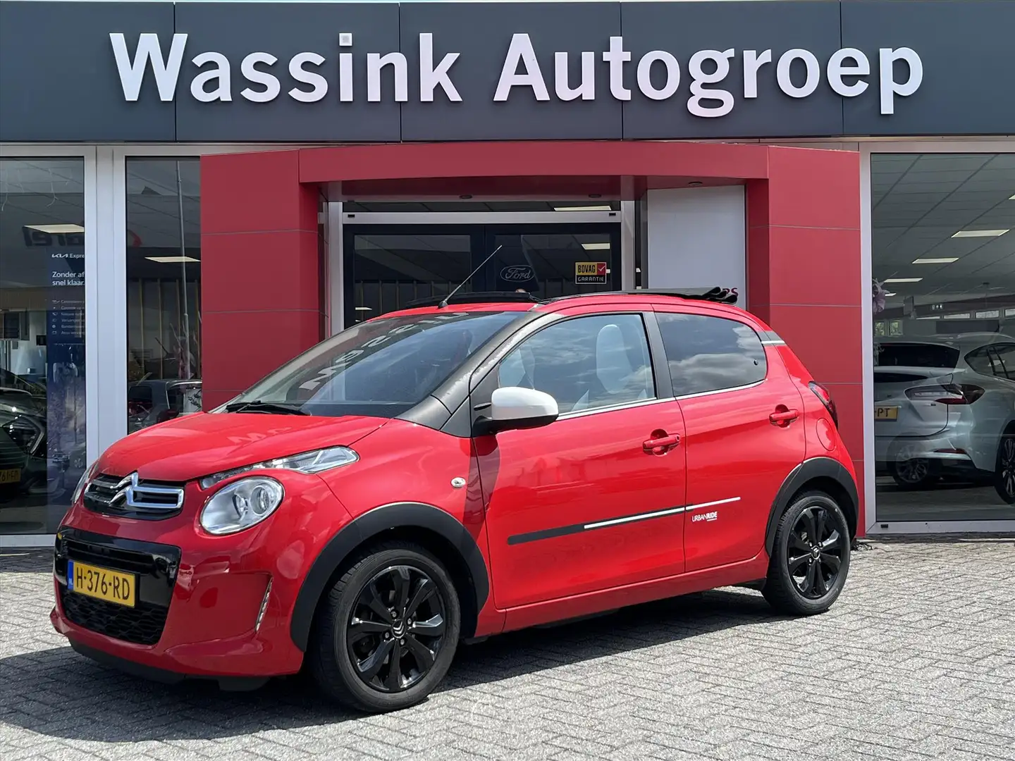 Citroen C1 Airscape 5Drs Cabrio Urban Ride | Apple carplay | Rood - 2