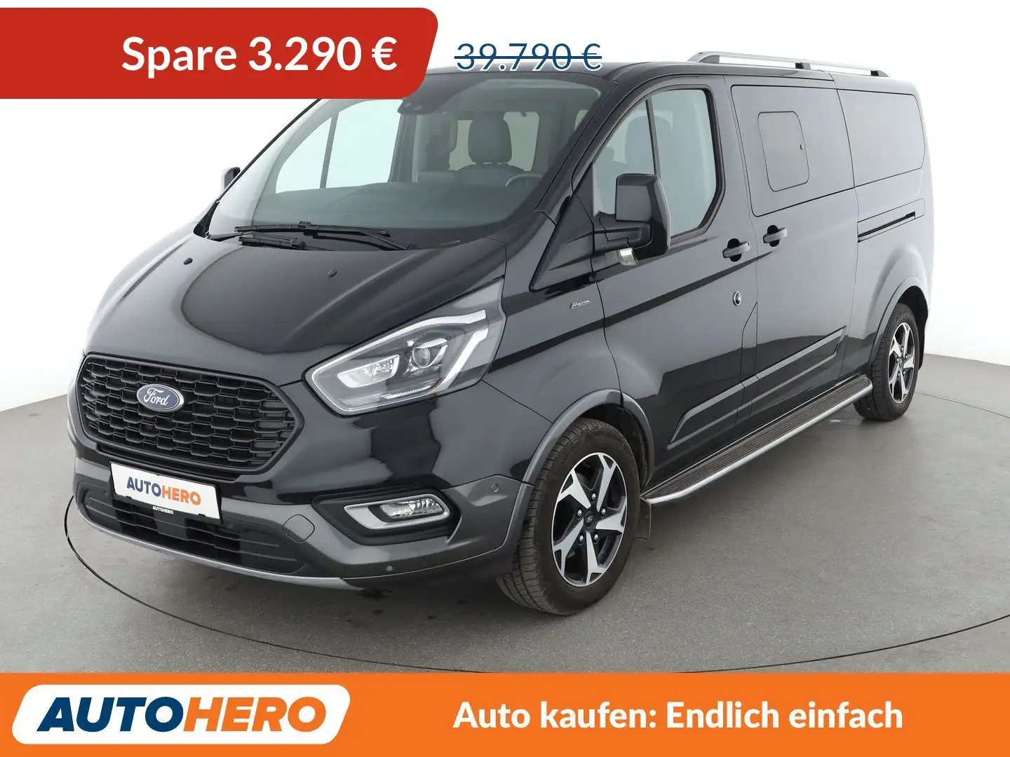 Ford Tourneo Custom 2.0 TDCi 320 L1 Tourneo Active Aut.*NAVI*XENON* Noir - 1