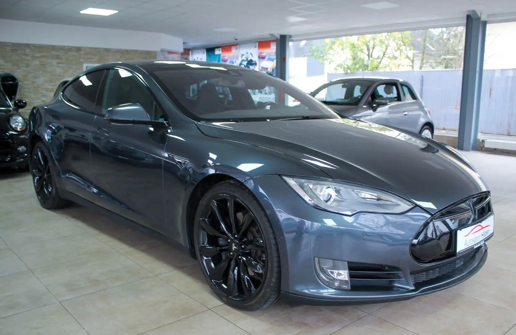 Tesla Model S 70D FREE SUPERCHARGE MCU2 CCS Gris - 1