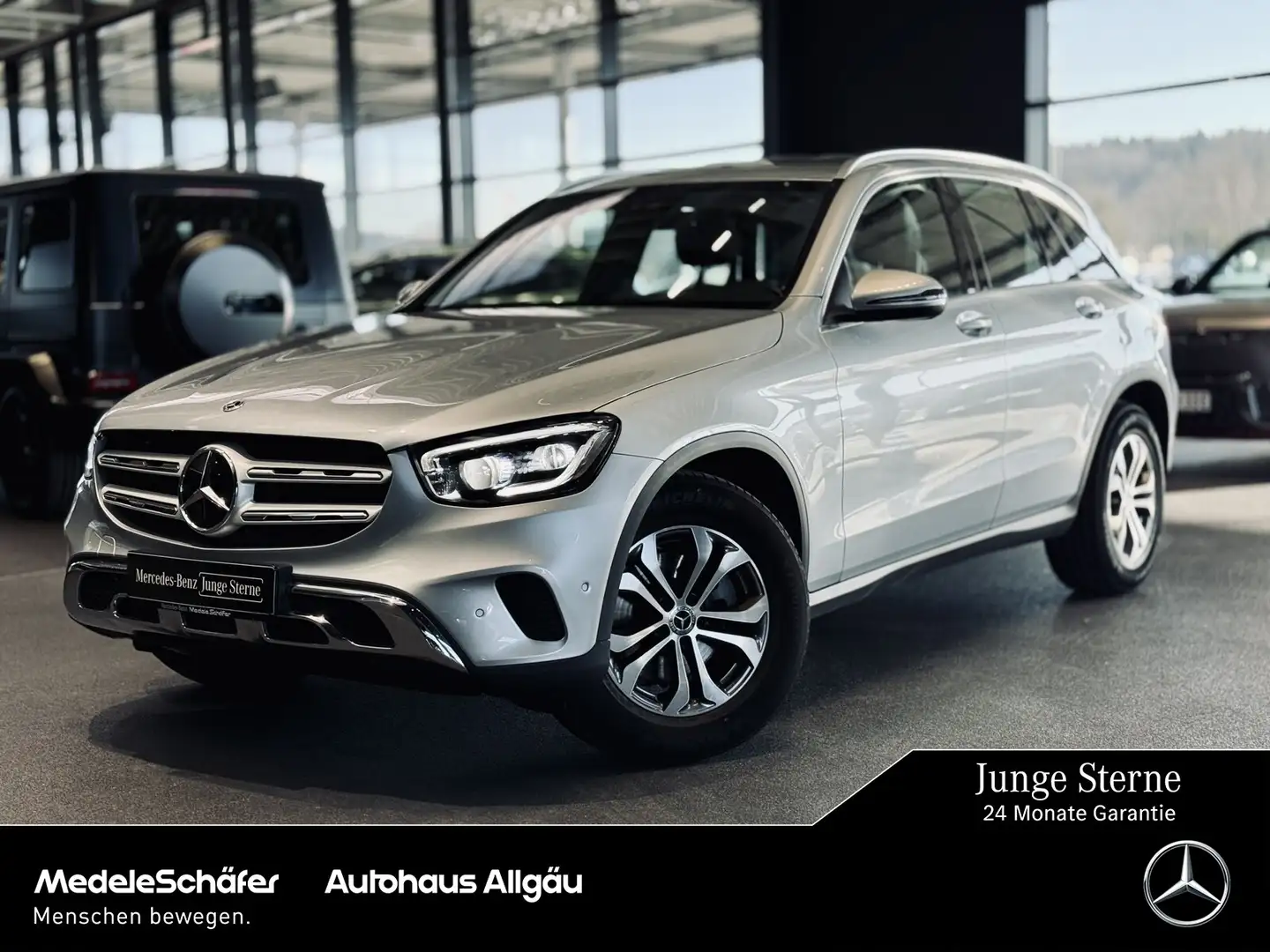 Mercedes-Benz GLC 300 GLC 300 4MATIC Keyless LED Kamera EasyPack Leder Argent - 1